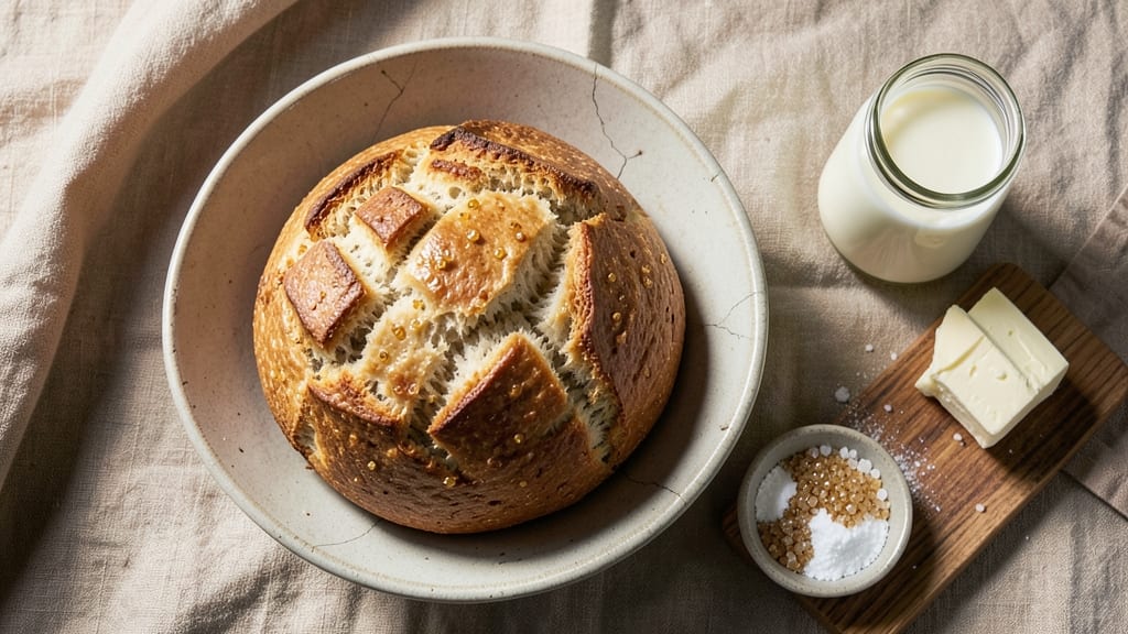 American Soda Bread Recipe: Buttermilk-Infused Crust With No-Knead Ease