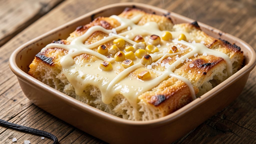 Atlanta Bread Company Bread Pudding Recipe: Vanilla-Custard Crunch With Caramelized Corn