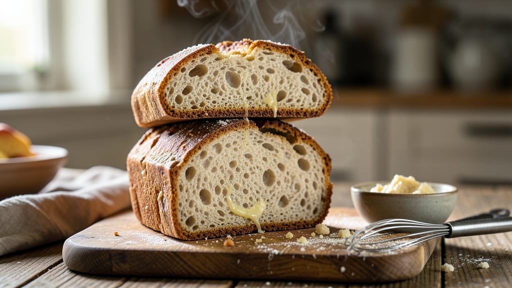 All-Purpose Flour Sourdough Sandwich Bread Recipe: Artisan Crust With No-Knead Ease