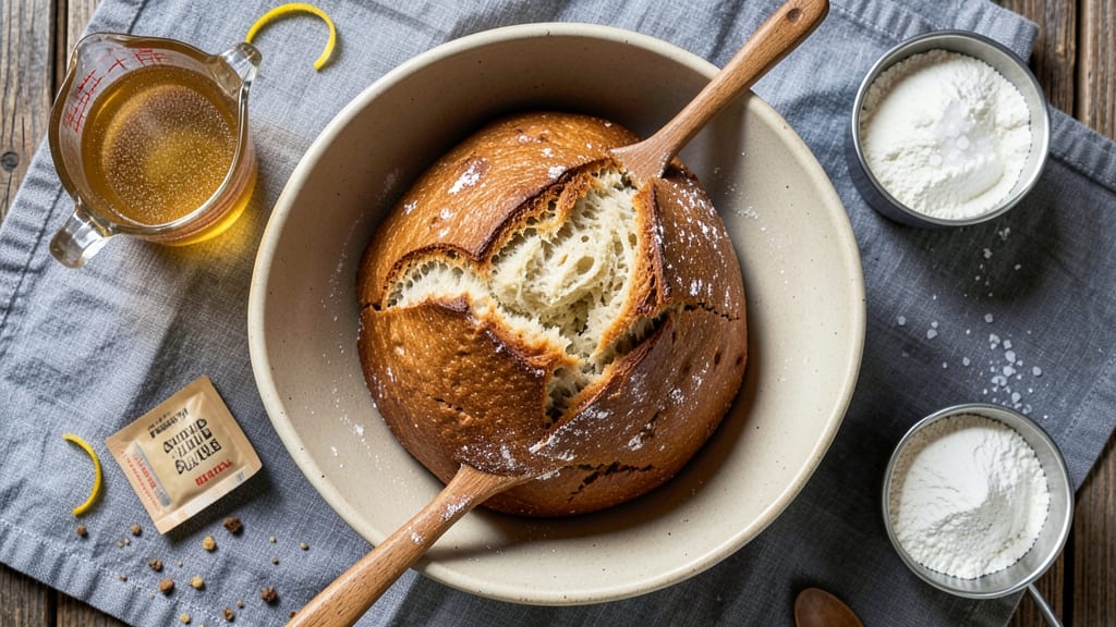 6 Cup Flour Bread Recipe: Crusty Gold Edges With Pillowy Crumb