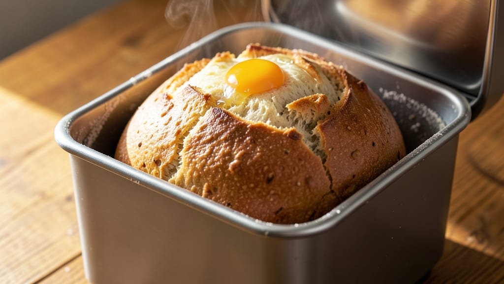 Adding Egg to Bread Machine Recipe: Foil-Sealed Loaf With Extra-Moist Crumb