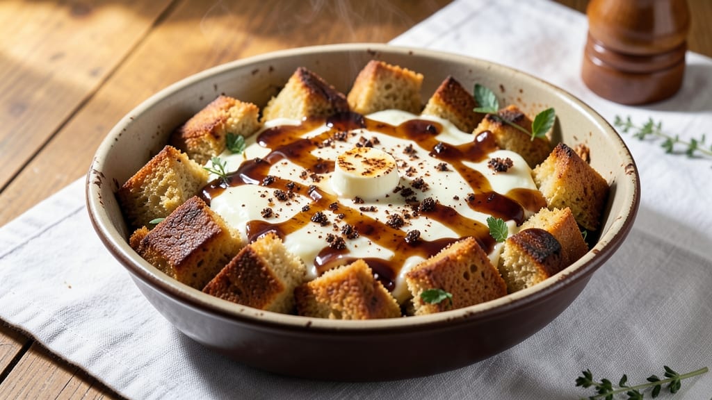 African American Bread Pudding Recipe: Spiced Rum Infusion and Caramelized Cornbread Crunch