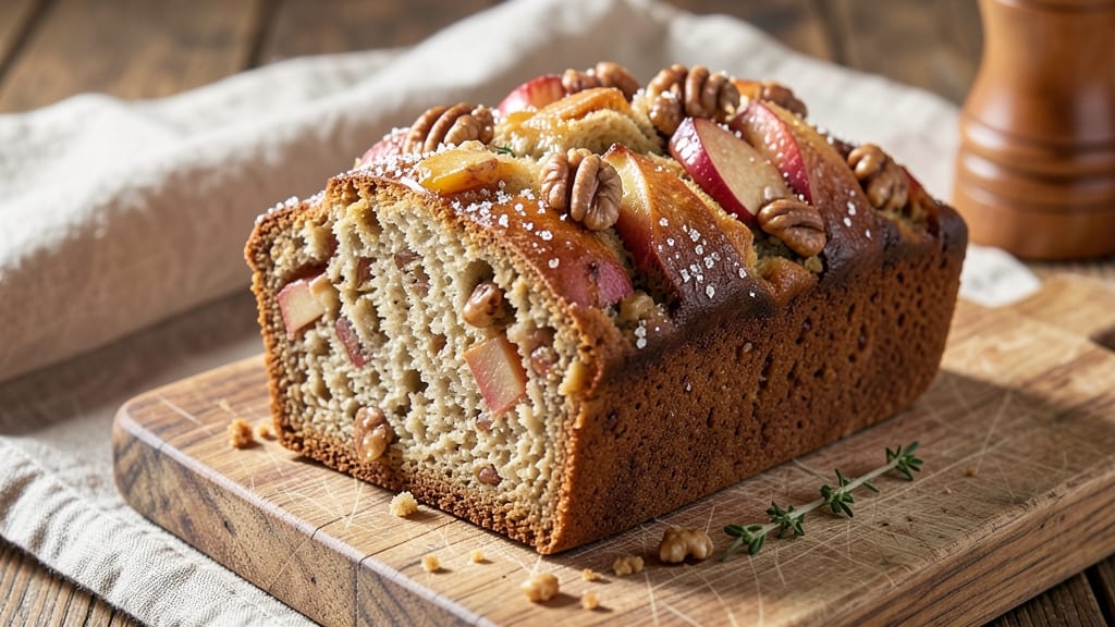 Apple Walnut Bread Recipe Healthy: Whole-Grain Crunch With Apple Pie Spice