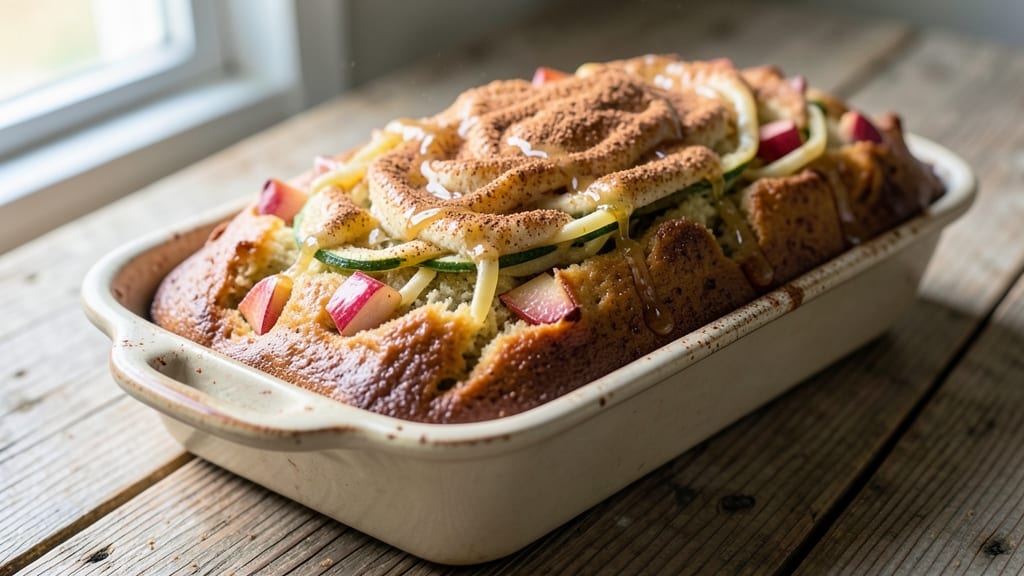 Apple Cinnamon Zucchini Bread Recipe: Warm Spice and Apple Zest Crunch in Every Slice