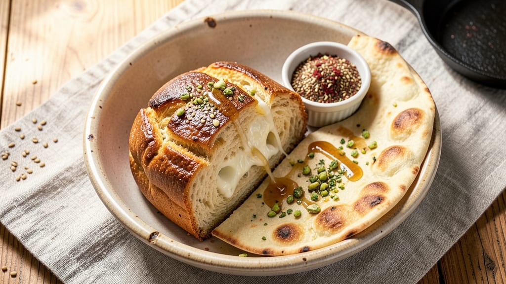 Arabic Cheese Bread Recipe: Crispy Crust With Pull-Apart Cheese Magic