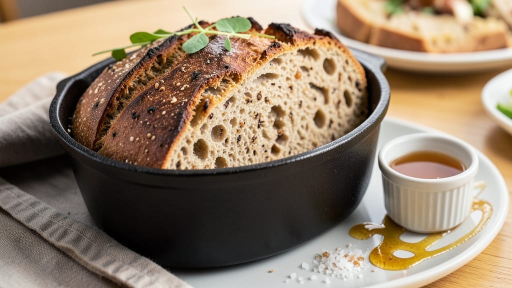 All Grain Bread Recipe: Crusty Crumb and No-Knead Ease