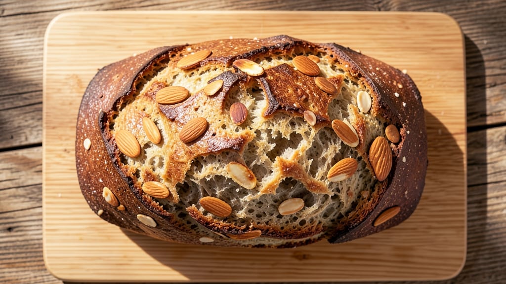 Almond Sourdough Bread Recipe: Nutty Crust With Foil-Sealed Softness Inside