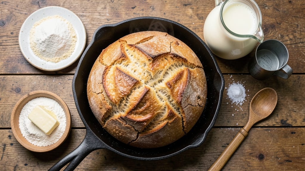 Australian Damper Bread Recipe: Campfire Crust With Pillowy Heart