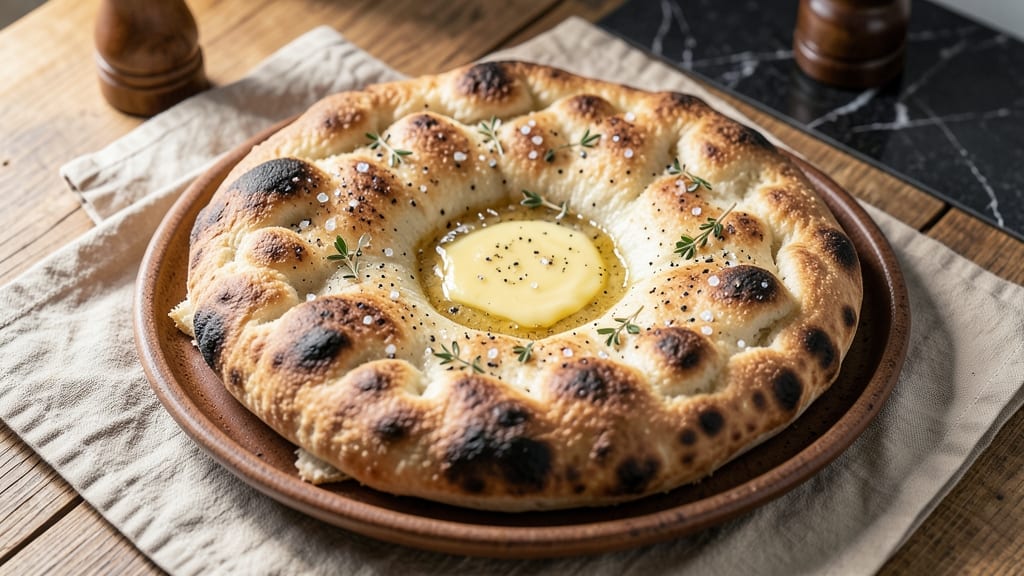Authentic Turkish Pide Bread Recipe: Flaky Layers and Za’atar-Kissed Crust