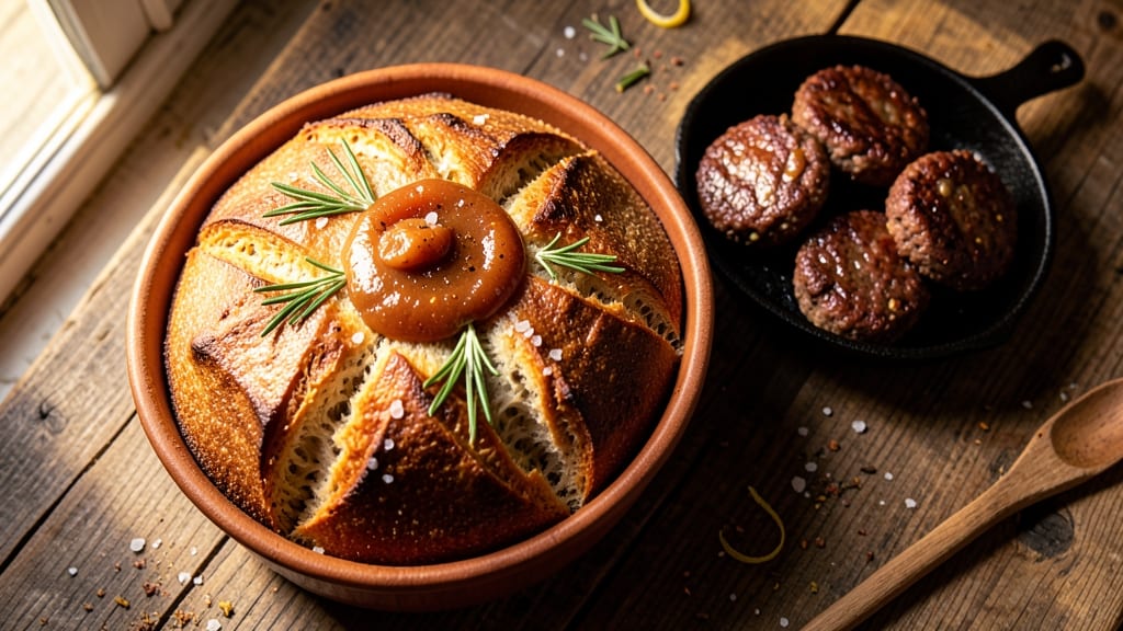 Amish Sausage Bread Recipe: Smoky Sausage Swirls in Crusty Homemade Loaf