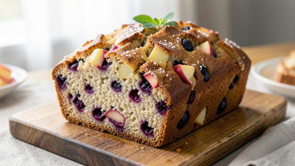Apple Blueberry Bread Recipe: Sweet-Tart Fruit Swirls and Buttery Crust