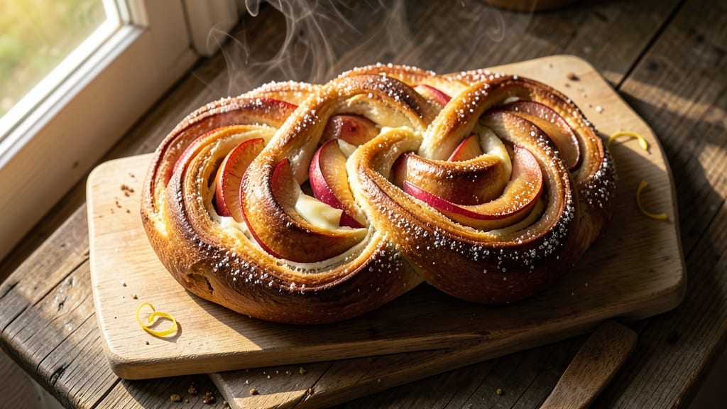 Apple Braided Bread Recipe: Sweet Apple Swirls and Buttery Crust Magic
