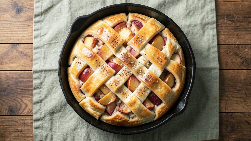 Apple Cobblestone Bread Recipe: Dutch Oven Crust With Caramelized Apple Swirls