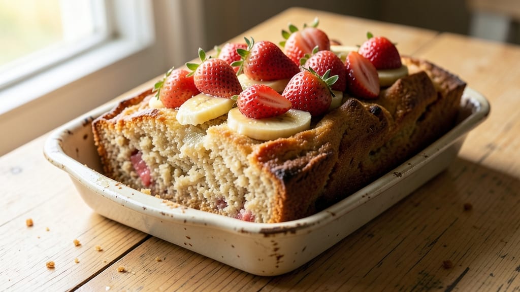Baby Strawberry Banana Bread Recipe: Sweet-Tart Swirls and Moist Crumb