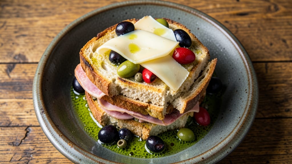Authentic Muffuletta Bread Recipe: Olive-Stuffed Layers Like New Orleans