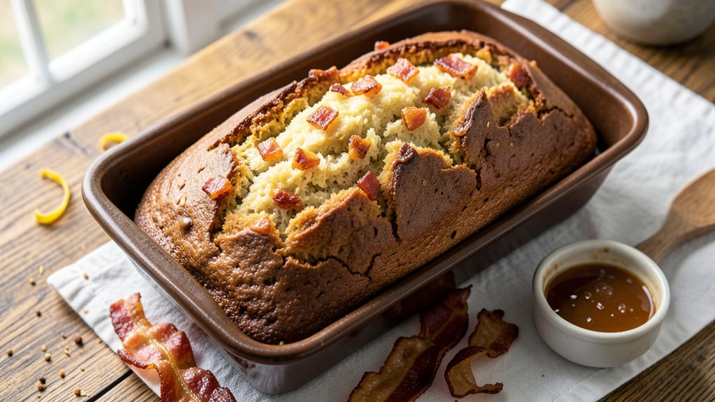 Bacon Beer Bread Recipe: Smoky Crust and Malty Swirls in Every Slice