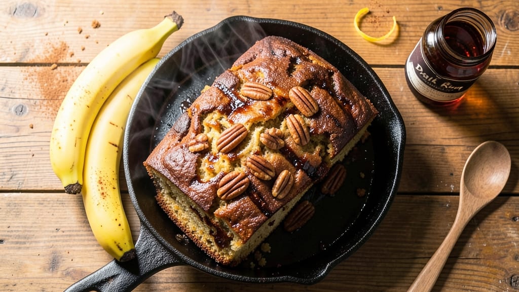 Antigua Banana Bread Recipe: Rum-Infused Warmth and Caramelized Sweetness