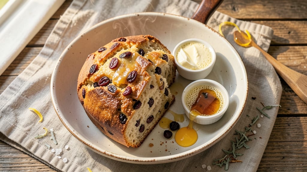 Artisan Raisin Bread Recipe: Honeyed Swirls and Crusty Gold Crunch
