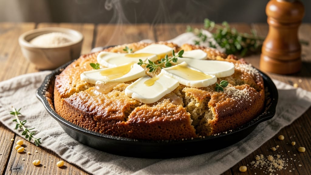 Aunt Jemima Cornmeal Cornbread Recipe: Southern-Style Crumb With Buttery Crust