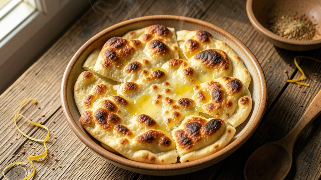 Air Fryer Naan Bread Recipe: Flaky Layers and Buttery Warmth in 10 Minutes