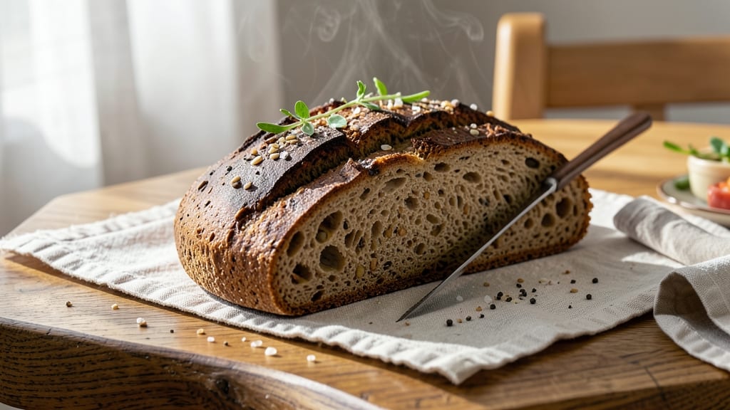 7 Grain Flour Bread Recipe: Nutrient-Packed Loaf With Seeded Crust