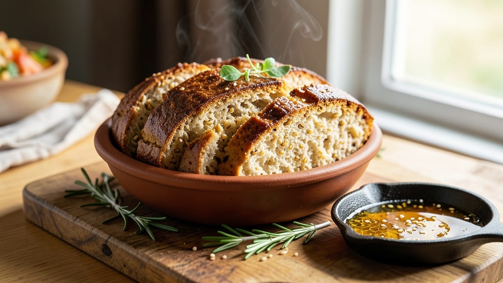 African Rice Bread Recipe: West African Spice-Perfect Loaf With Crunchy Crust