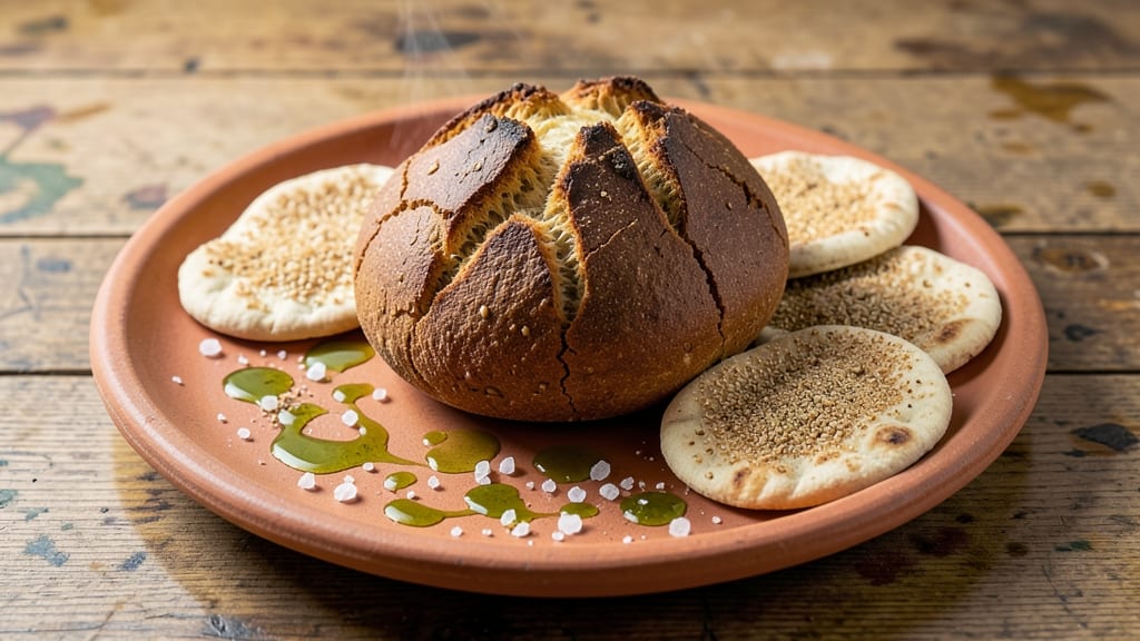 Ancient Mesopotamia Bread Recipe: Sourdough-Style Flatbread With Crispy Edges