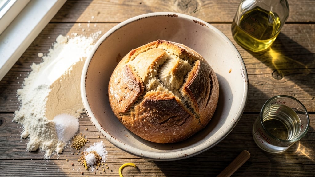 Army Bread Recipe: Chewy, Foil-Sealed Crust With No-Knead Ease