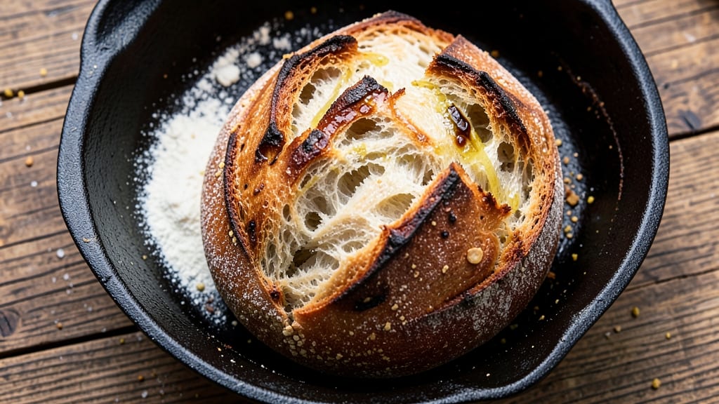 Artisan Bread Recipe Dutch Oven Overnight: Crusty Crunch With Soft, Airy Crumb in Minutes