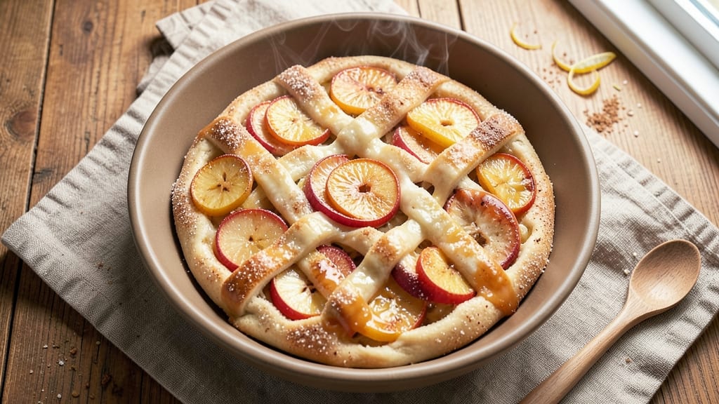 Apple Cheese Bread Recipe: Monastery-Style Swirls With Caramelized Apple Topping