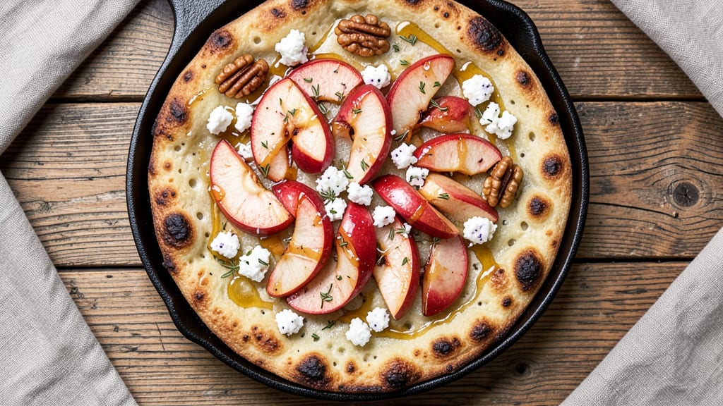 Apple Flatbread Recipe: Sweet Apple Swirls and Buttery Crust Magic