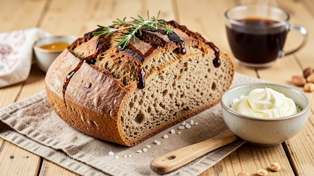 Artisan Brown Bread Recipe: Rustic Crust With Nutty Sweetness Inside