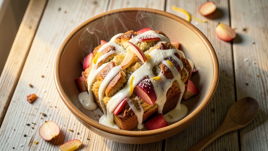 Apple Bread With Yogurt Recipe: Moist Crumb and Walnut Swirls in One Loaf