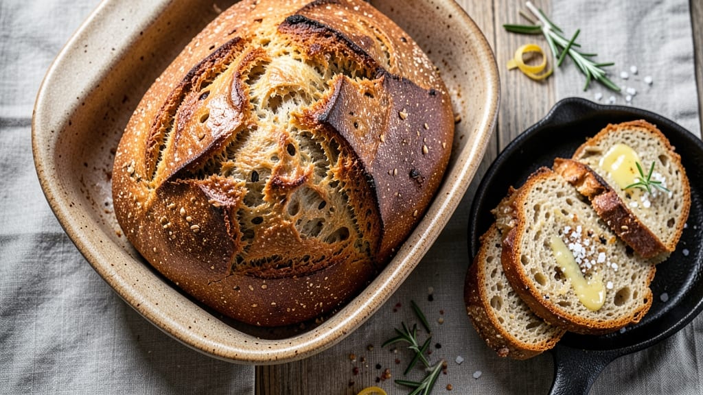 Award-Winning Gluten-Free Bread Recipe: Dutch Oven Crisp With Foil-Sealed Softness