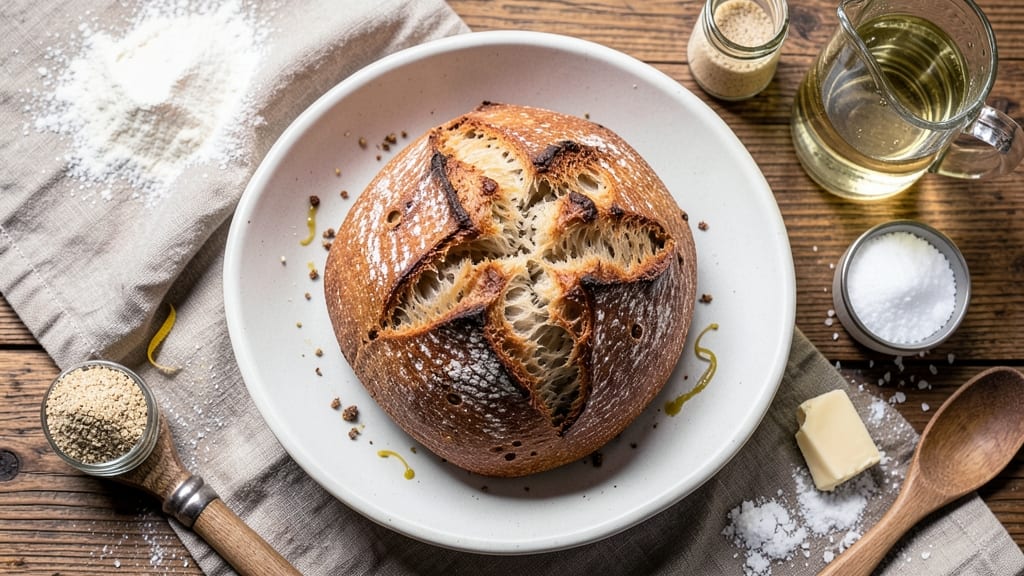 Artisan Bread Recipe Using Active Dry Yeast: Foolproof Rise and Crusty Crunch in 3 Hours