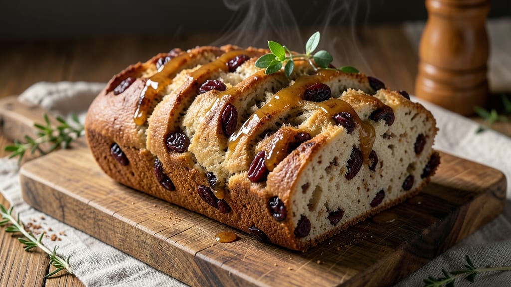 Apple Cider Raisin Bread Recipe: Caramelized Raisins and Spiced Apple Swirls