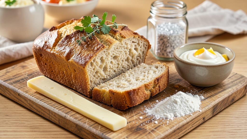 5 Ingredient Cottage Cheese Bread Recipe Healthy: Light and Fluffy Without the Guilt