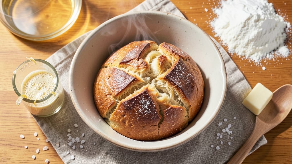 60 Minute Bread Recipe: Soft-Crusted Loaf Ready in One Hour