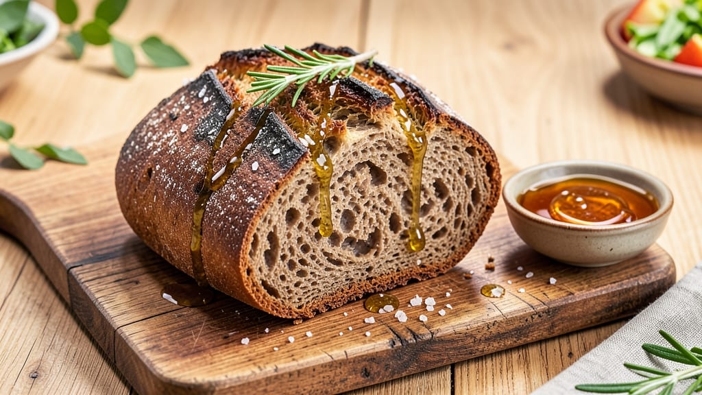 All Rye Flour Bread Recipe: Crusty Crunch With Tangy Depth Inside