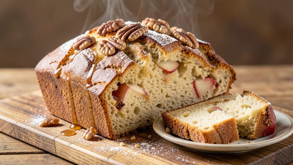 Awesome Apple Bread Recipe: Cinnamon-Apple Swirls With Buttery Crust Magic