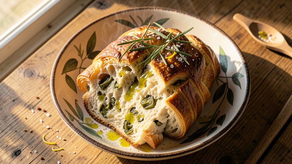 Artichoke Bread Loaf Recipe: Savory Herb Swirls and Crispy Top