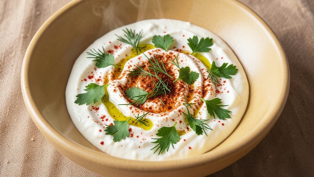 American Flatbread Salad Dressing Recipe: Herb-Infused Oil With Tangy Yogurt Base