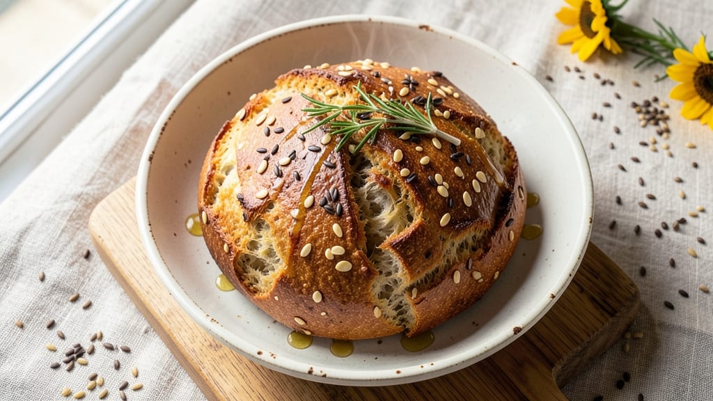 7 Seed Bread Recipe: Nutty Crunch and Wholesome Texture in Every Slice