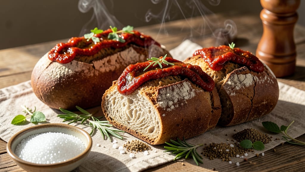 Algerian Bread Recipe: Flaky Layers Infused With Harissa and Cumin