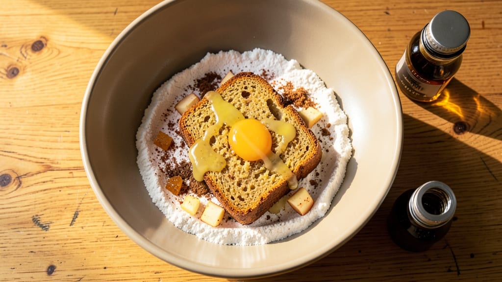 Apple Bread Recipe Oil Amount: Perfectly Moist Crumb and Caramelized Top