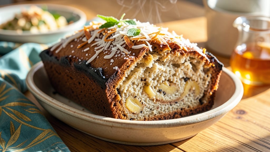Aunt Sandy's Banana Bread Recipe: Maui-Inspired Tropical Swirl Delight