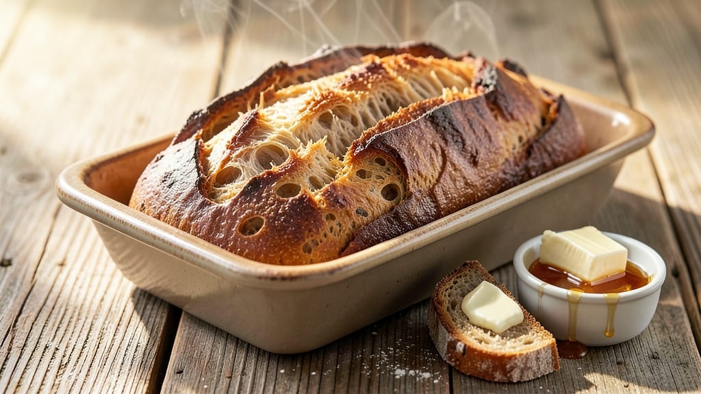 Sally's Baking Addiction Artisan Bread Recipe: Dutch Oven Crust With Warm Honeyed Swirls