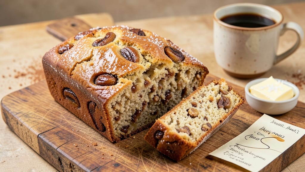 Auntie Anne's Banana Bread Recipe: Warm Walnut Swirls and Moist Crumb Magic