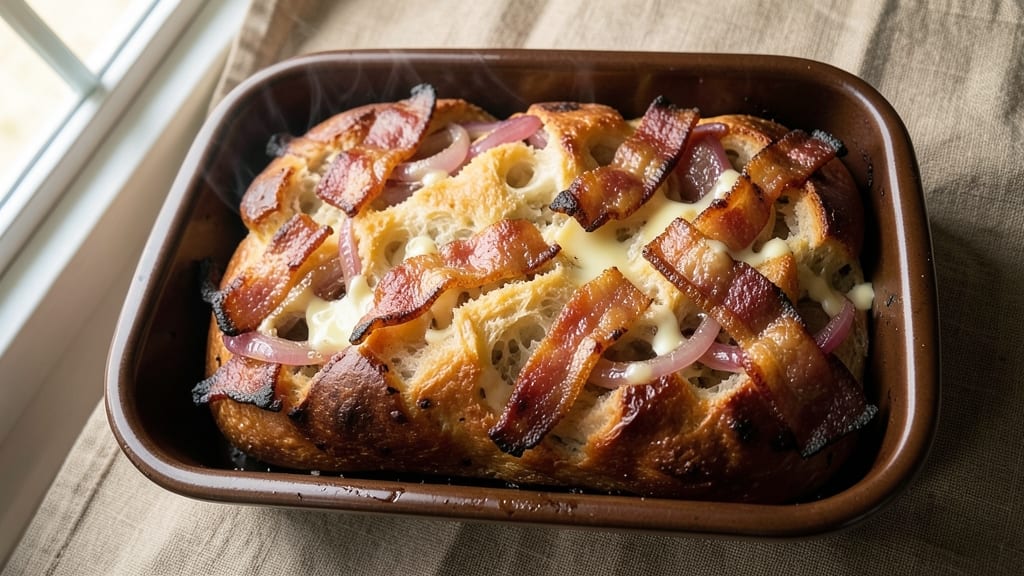 Bacon and Onion Bread Recipe: Crispy-Edged, Savory Swirls in Every Slice