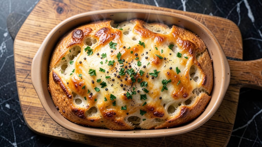 85 Degrees Garlic Cheese Bread Recipe: Oven-Baked Crisp With Melty Pull-Apart Magic